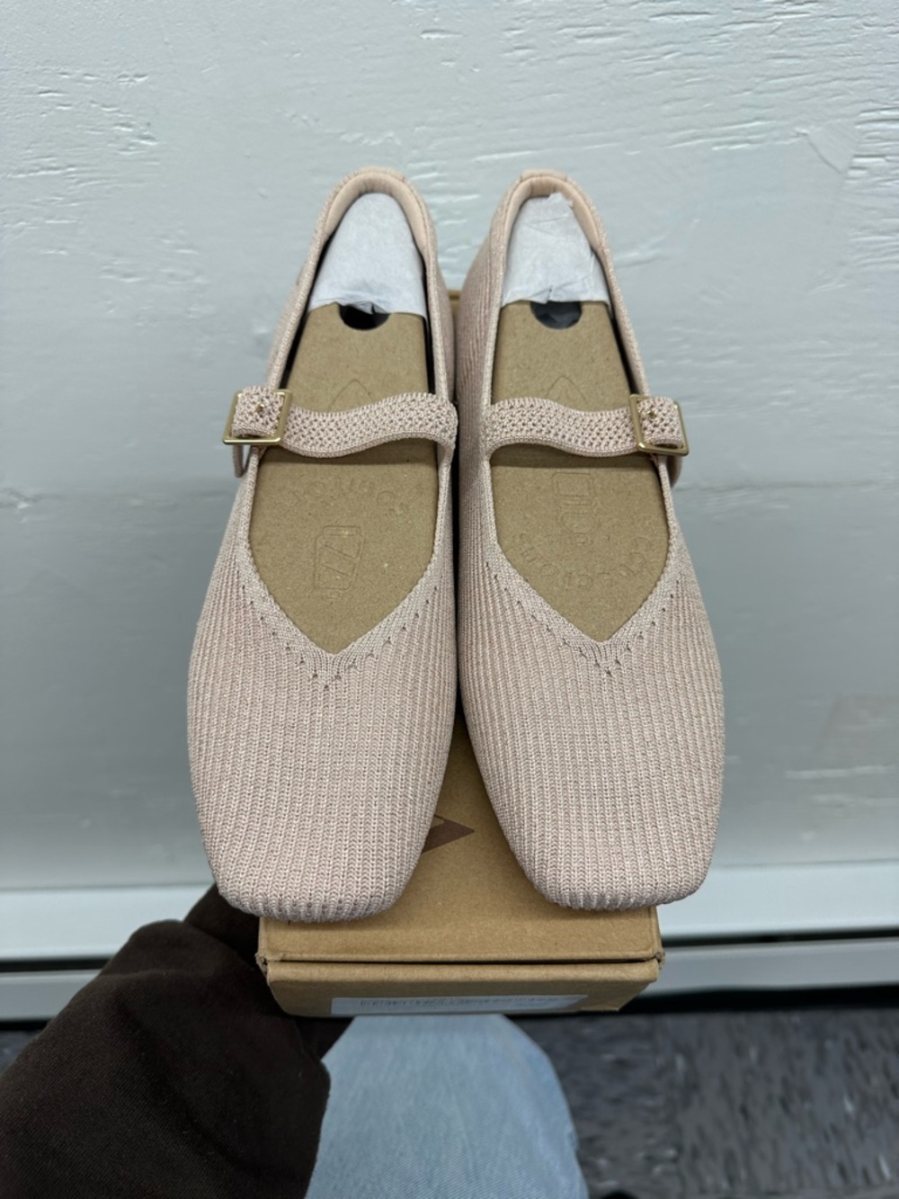 Vivaia Mary Jane- rose gold